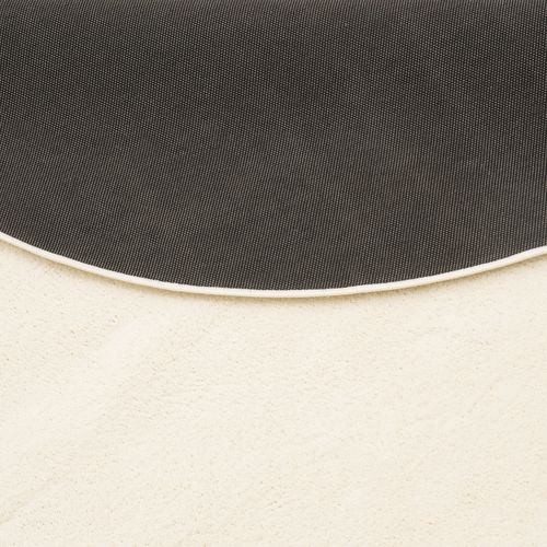 Tapis à Poils Longs Melia Rond 200cm Crème