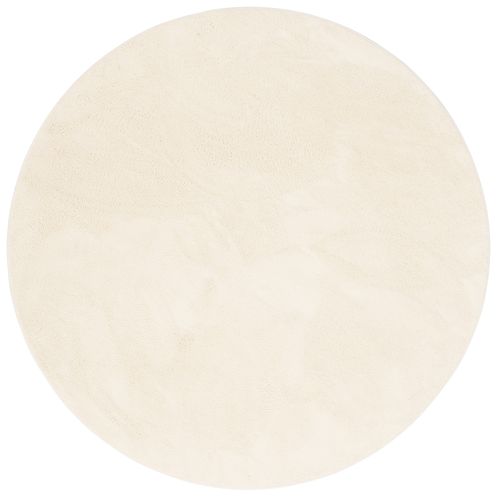 Tapis à Poils Longs Melia Rond 200cm Crème