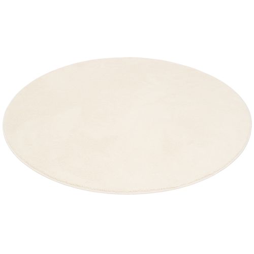 Tapis à Poils Longs Melia Rond 200cm Crème
