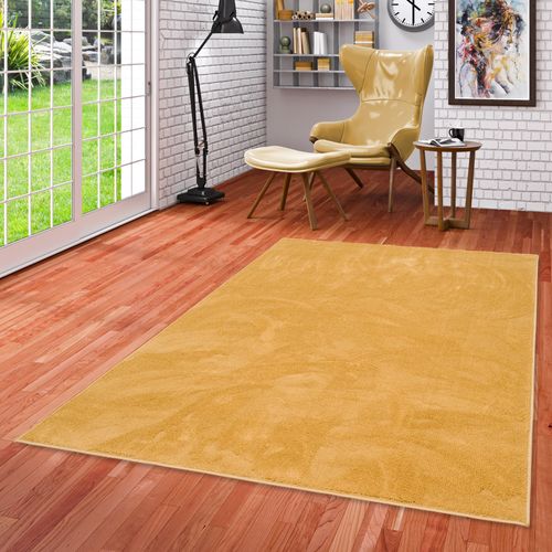 Tapis à Poils Longs Melia 160x230cm Jaune