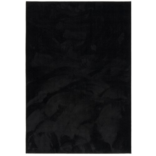 Tapis à Poils Longs Melia 80x150cm Noir