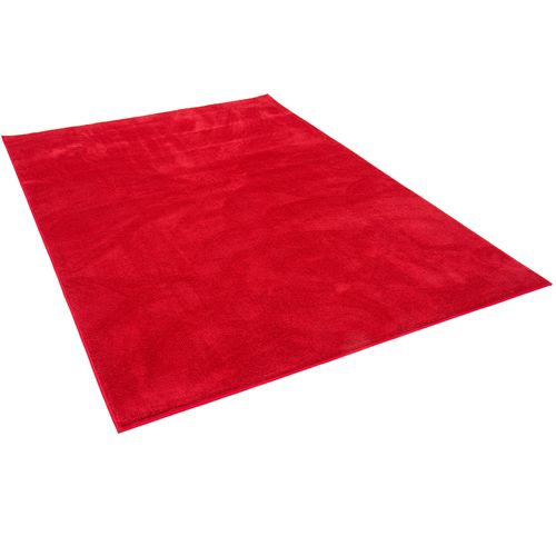 Tapis à Poils Longs Melia 120x170cm Rouge