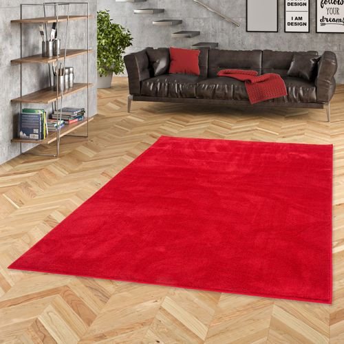Tapis à Poils Longs Melia 200x290cm Rouge