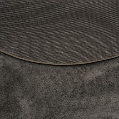 Tapis à Poils Longs Melia Rond 160cm Anthracite