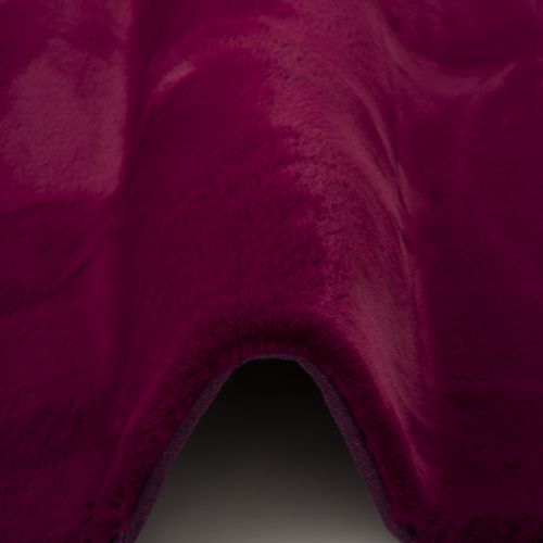 Tapis En Fourrure Plush 140x180cm Rose