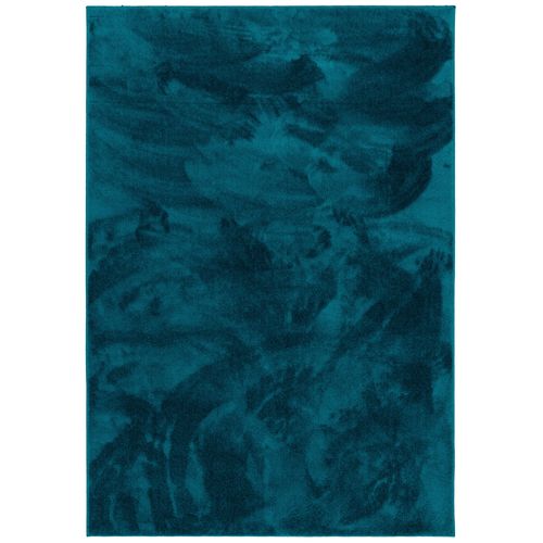 Tapis à Poils Longs Melia 140x200cm Bleu Foncé