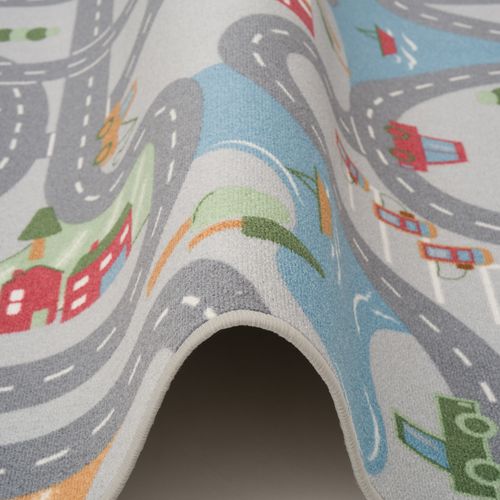 Tapis Rues Pour Enfants Fun Town 80x400cm