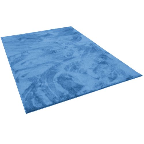 Tapis à Poils Longs Melia 80x150cm Bleu