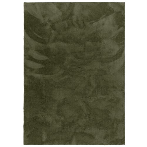 Tapis En Fourrure Pearl 80x150cm Vert Foncé