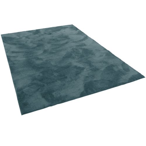 Tapis En Fourrure Pearl 140x200cm Bleu Foncé