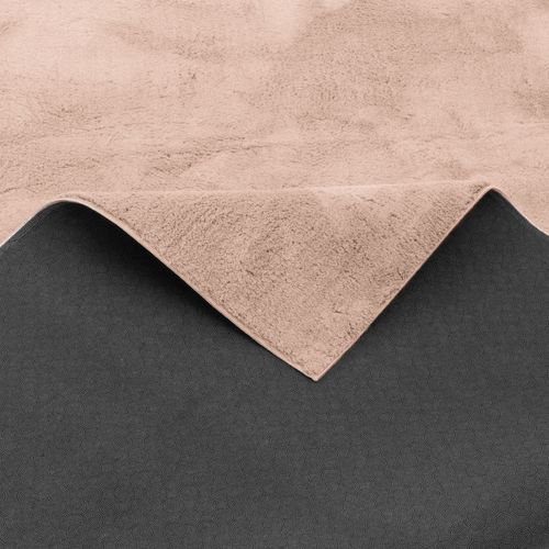 Tapis En Fourrure Pearl 160x230cm Vieux Rose