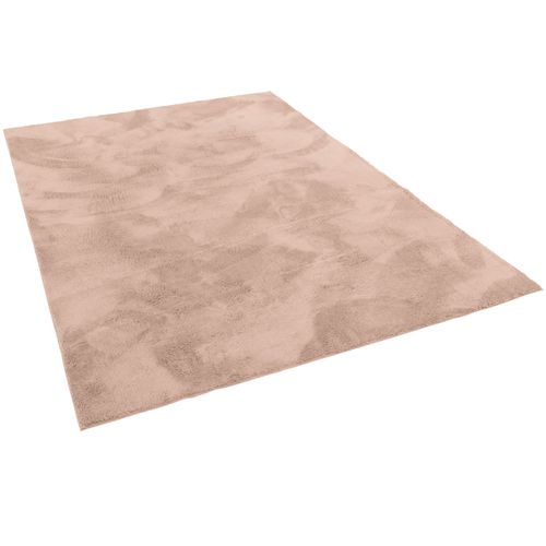 Tapis En Fourrure Pearl 160x230cm Vieux Rose