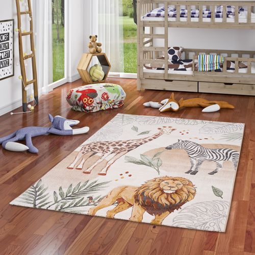 Tapis Maui Kids Pour Enfants Girafe Zebra 200x290cm