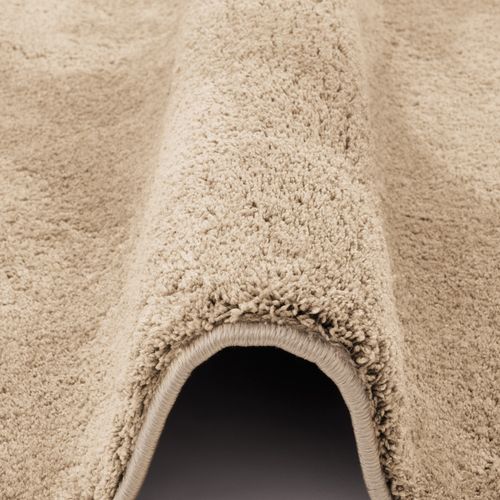 Tapis à Poils Longs Silky 160x230cm Beige