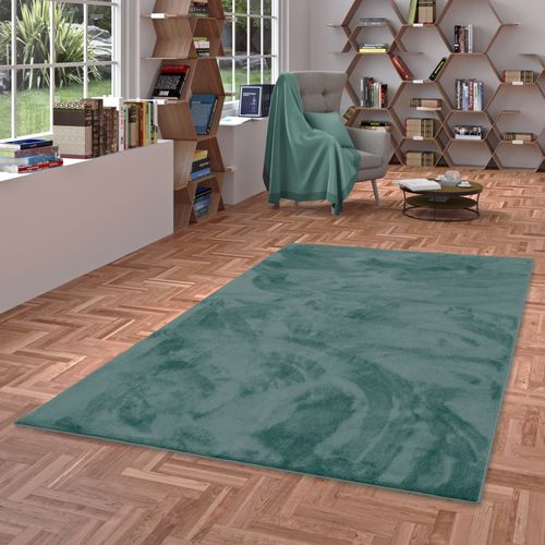 Tapis à Poils Longs Melia 80x150cm Vert Clair