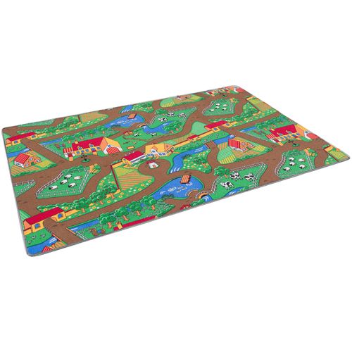 Tapis Rues Réversible 80x200cm Vert