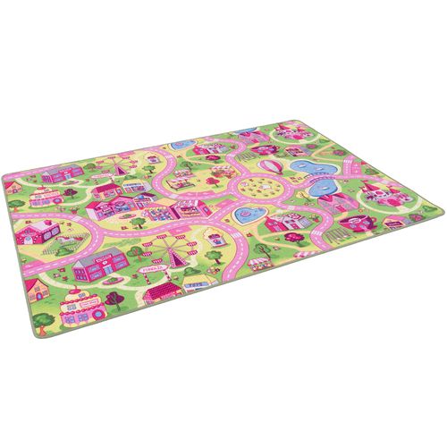 Tapis Rues Réversible 160x240cm Rose