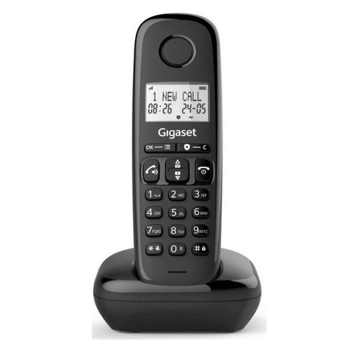 Téléphone Sans Fil Noir - Basic100noir