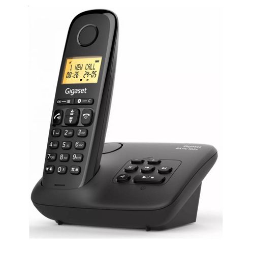 Téléphone Sans Fil Dect Noir Avec Répondeur - Basic100anoir