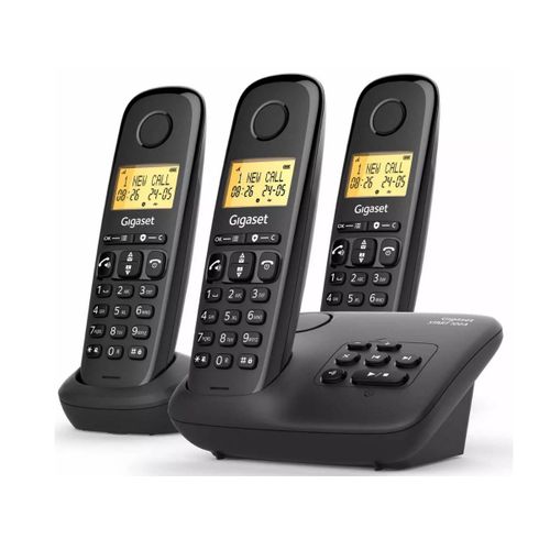 Téléphone Sans Fil Dect Noir - Basic100atrionoir