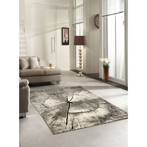 Tapis Marla Design Moderne Arbre, Nature, 120 Cm Rond