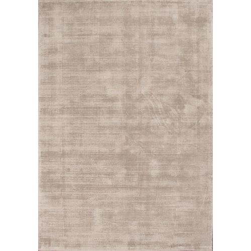 Tapis Janelle Élégant Salon Viscose, Beige Clair, 160 Cm Rond