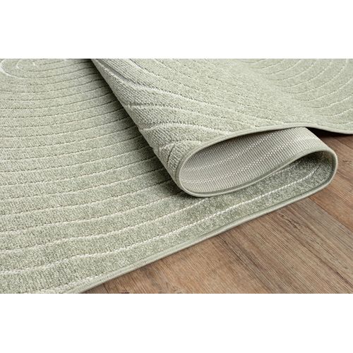 Tapis Santo Plus Moderne Design Boho, Vert, 160x220 Cm