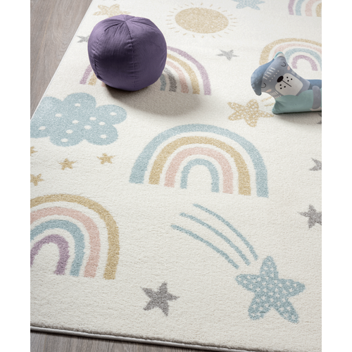 Tapis Beat Kids Moderne Et Doux Enfant, Crème, 200x280 Cm
