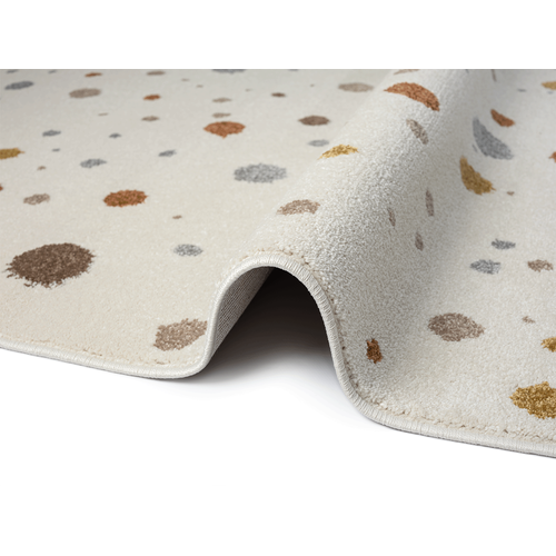 Tapis Beat Kids Moderne Bébé Fille Garçon, Crème, 80x150 Cm