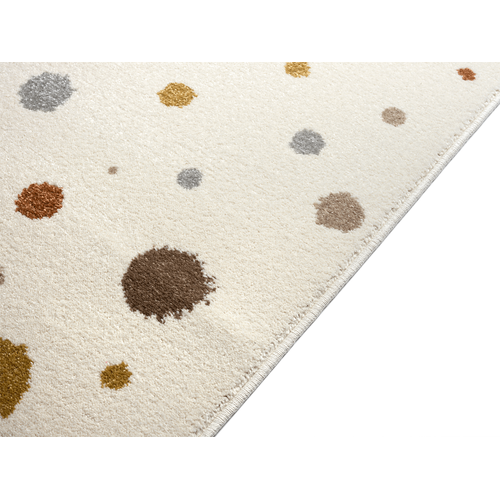 Tapis Beat Kids Moderne Bébé Fille Garçon, Crème, 120x170 Cm