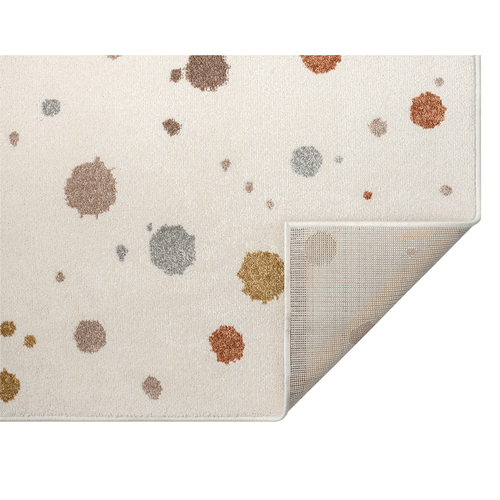 Tapis Beat Kids Moderne Bébé Fille Garçon, Crème, 140x200 Cm