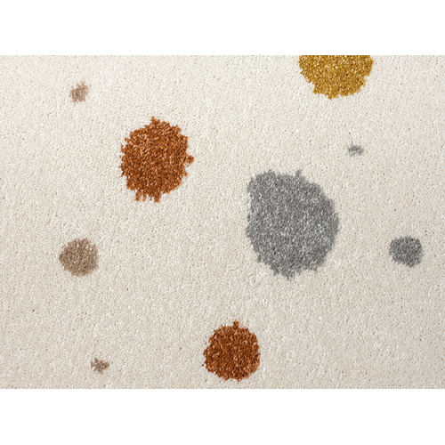 Tapis Beat Kids Moderne Bébé Fille Garçon, Crème, 140x200 Cm