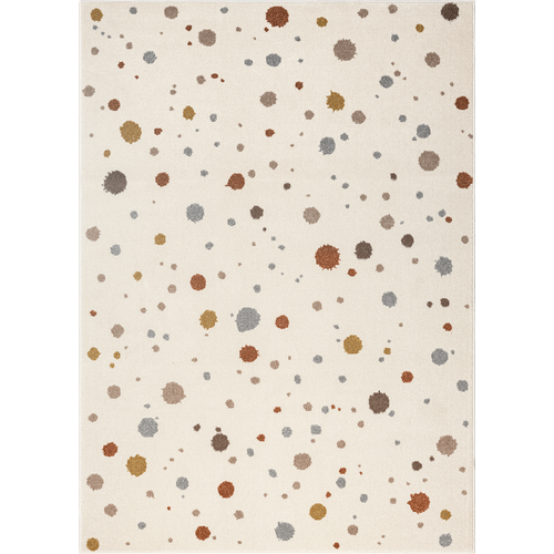 Tapis Beat Kids Moderne Bébé Fille Garçon, Crème, 160x220 Cm