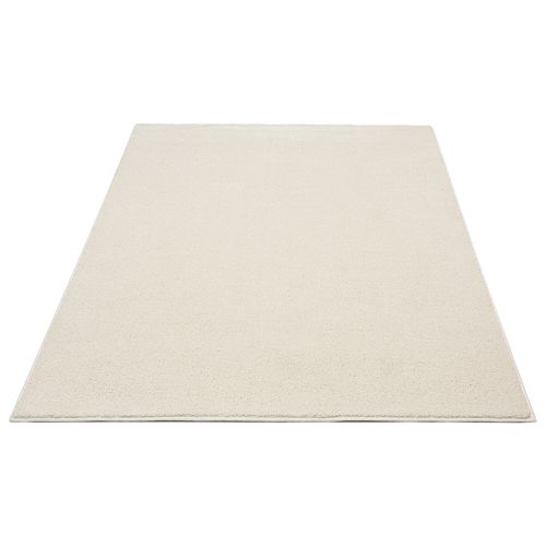 Tapis Marley Élégant Salon, Poils Courts, Crème, 80 X 150 Cm