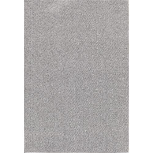 Tapis Natal Moderne Uni Anti-salissures, Gris, 240x340 Cm