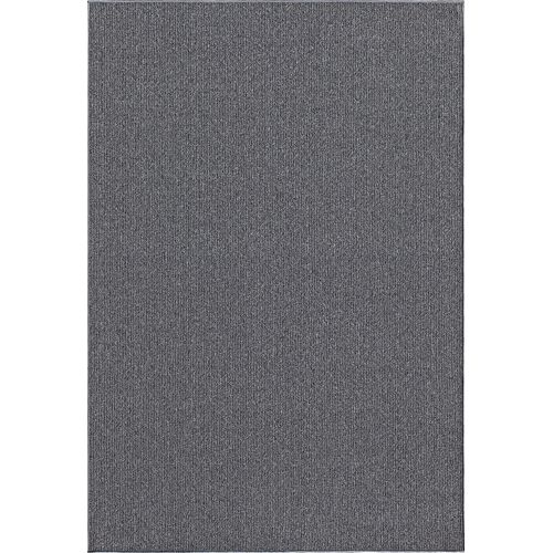 Tapis Natal Moderne Uni Anti-salissures, Anthracite, 160x230 Cm