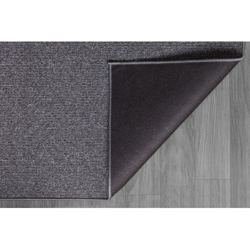 Tapis Natal Moderne Uni Anti-salissures, Anthracite, 200x290 Cm