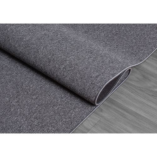 Tapis Natal Moderne Uni Anti-salissures, Anthracite, 240x340 Cm