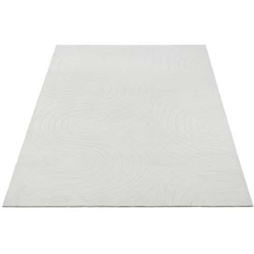 Tapis Rio Salon Antidérapant Océan, Crème, 200x280 Cm
