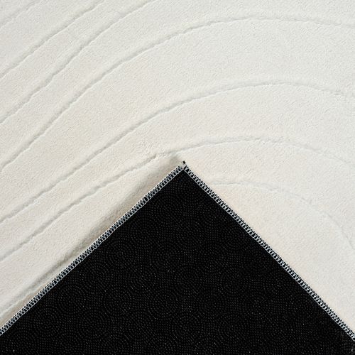 Tapis Rio Salon Antidérapant Océan, Crème, 200x280 Cm