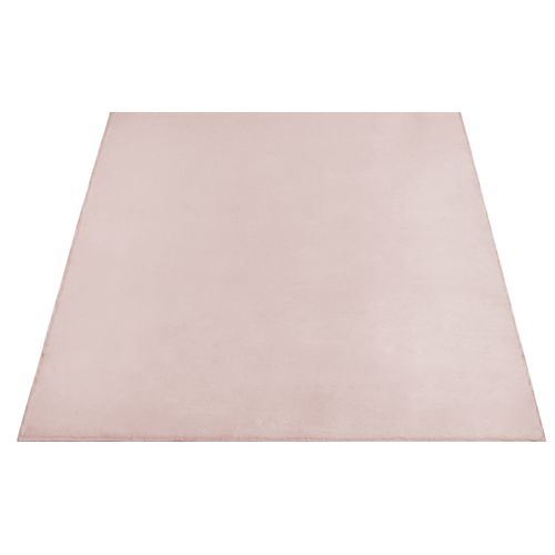 Tapis Cosy Moderne Fourrure Douillet Lavable, Rose, 140x200 Cm