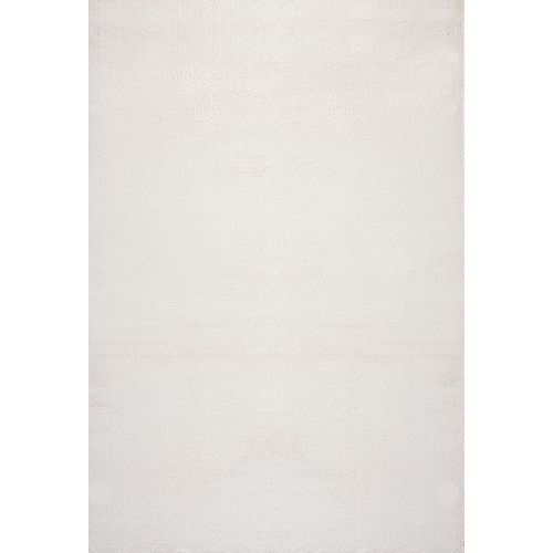 Tapis Moelleux Poils Courts, Antidérapant, Lavable, Soft, Crème, 300 X 400 Cm