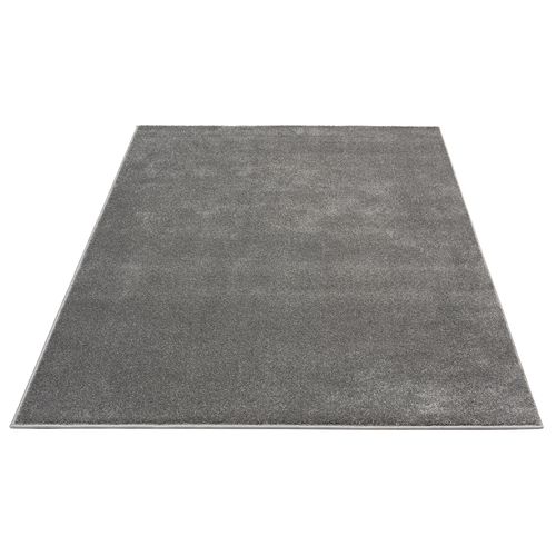 Tapis Marley Élégant Salon, Poils Courts, Anthracite, 160 X 230 Cm