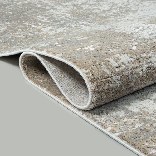 Tapis Fabia Luxe Moderne Doux, Beige, 160x230 Cm