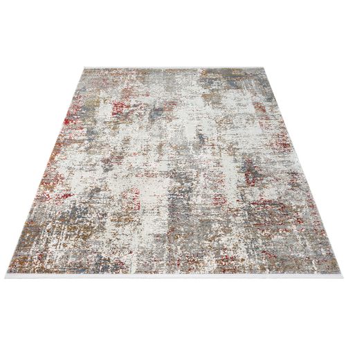 Tapis Fabia Luxe Moderne Doux, Multi Beige, 80x300 Cm