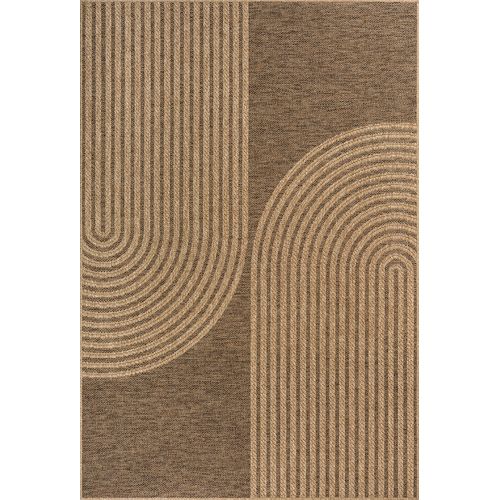 Tapis Kansas Extérieur Jute Terrasse - Nature - 140x200 Cm