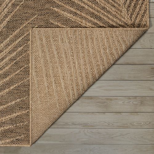 Tapis Kansas Extérieur Jute Terrasse - Nature - 80x250 Cm