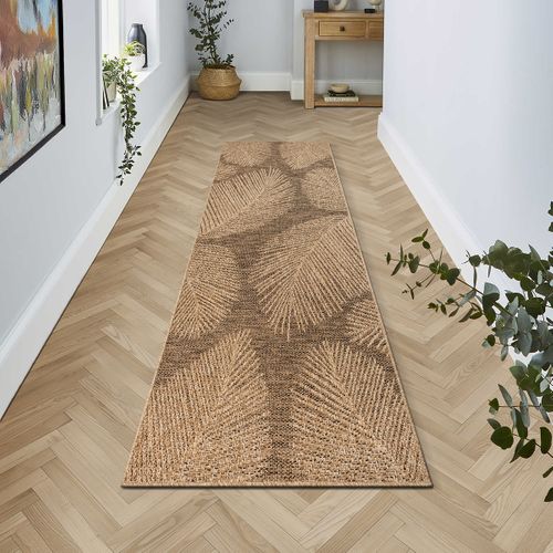 Tapis Kansas Extérieur Jute Terrasse - Nature - 80x250 Cm