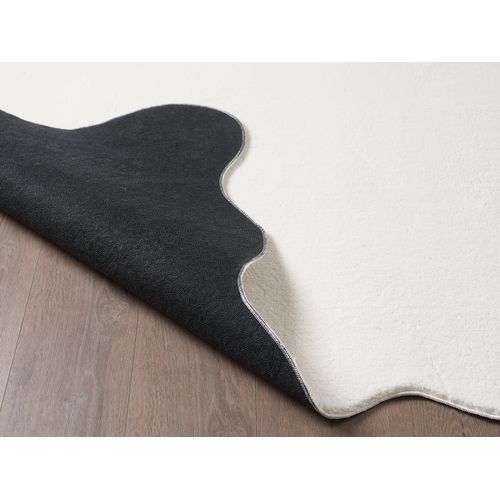 Tapis Relax Shape Antidérapant, Lavable, Crème, 140x200 Cm