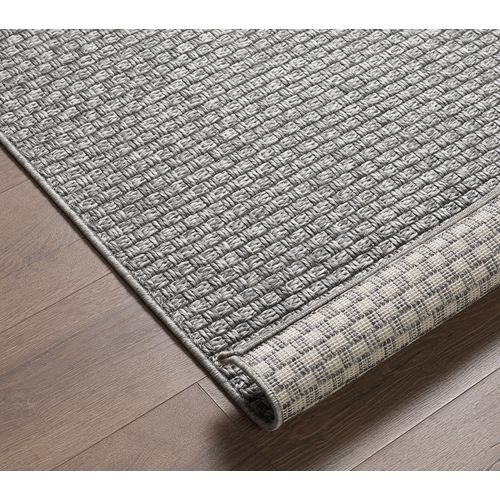 Tapis Maldives Extérieur Design Boho, Gris, 200x290 Cm